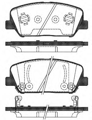 Гальмівні колодки дискові FRICTION MASTER арт. 2139802