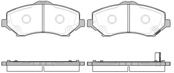 Гальмівні колодки дискові BREMBO арт. 2125902