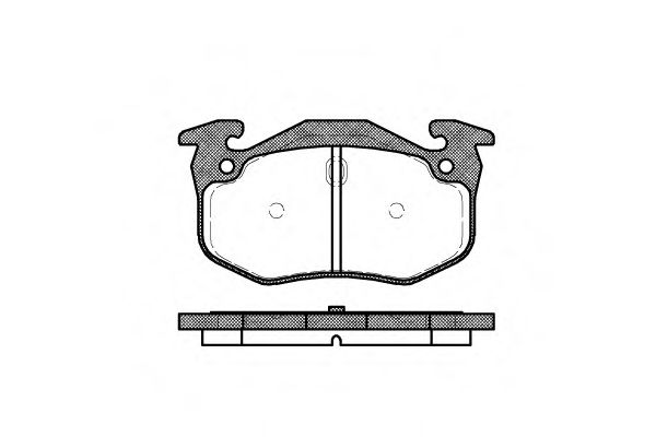 Колодки гальмівні дискові VW Golf VI 09-14, Tiguan 08-16; AUDI A3 03-12, TT 07-15; SKODA Octavia A5 04-13, Superb 08-15; RENAULT Clio II 98-05, Clio I 90-98; SEAT Leon 05-12, Altea 04-09; PEUGEOT 206 98-12, 306 93-02; CITROEN Xsara 00-06, Xsara 97-00 FERODO арт. 014406