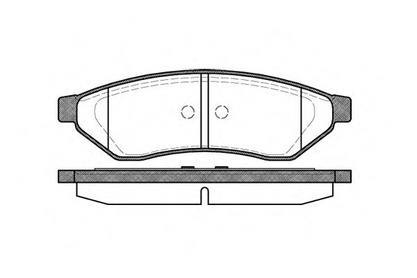 Колодки гальмівні дискові JAPANPARTS арт. 104900