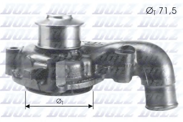 Насос водяний Dolz THERMOTEC арт. F165