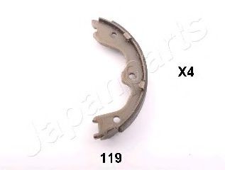 JAPANPARTS колодки ручного гальма NISSAN 350Z, Teana NIPPARTS арт. GF119AF