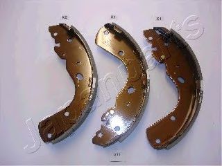 JAPANPARTS FORD гальм колодки задн. RANGER 2.5 TD 02-06, MAZDA B-SERIE 2.5 D 02-06 BREMBO арт. GF311AF