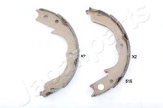 JAPANPARTS колодки ручного гальм. Mitsubishi Grandis, Outlander 07- BREMSI арт. GF515AF