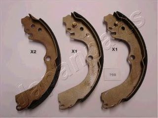 JAPANPARTS SUBARU щоки гальмівні Impreza, Forester, Legasy LPR арт. GF798AF