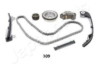 JAPANPARTS NISSAN К-кт. ланцюга ГРМ Almera 1.5