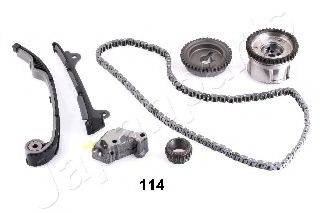 JAPANPARTS NISSAN К-кт. ланцюга ГРМ Almera 1.6