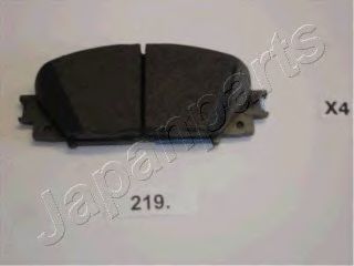 JAPANPARTS TOYOTA гальмівні колодки передн. Yaris 05- METELLI арт. PA219AF