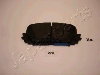 JAPANPARTS TOYOTA гальмівні колодки передн.Yris 05- MEYLE арт. PA220AF