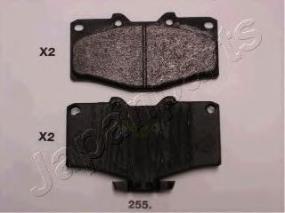 JAPANPARTS TOYOTA колодки гальмівні передн. LANDCRUISER 90 ROADHOUSE арт. PA255AF