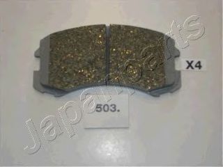 JAPANPARTS MITSUBISHI гальмівні колодки передн.Lancer 03- ASAM арт. PA503AF