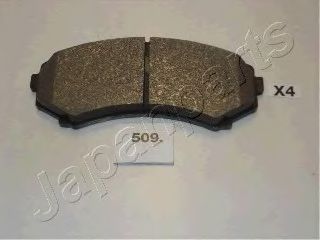 JAPANPARTS MITSUBISHI гальмівні колодки передн.Pajero,Grandis REMSA арт. PA509AF