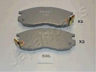 JAPANPARTS MITSUBISHI гальмівні колодки перед. Colt, Galant, Lancer TOKO CARS арт. PA530AF