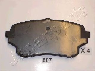 JAPANPARTS SUZUKI гальмівні колодки передн. Grand Vitara 1.9d 2.0HDI 01- TOKO CARS арт. PA807AF