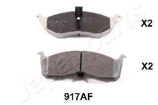 JAPANPARTS CHRYSLER гальмівна колодка Neon 99- DELPHI арт. PA917AF