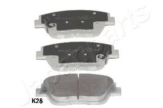 JAPANPARTS HYUNDAI гальмів.колодки передн. NF,Kia Optima 09- ABS арт. PAK28AF