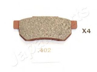 JAPANPARTS HONDA гальмівні колодки передн.Accord 85- HERTHBUSSJAKOPARTS арт. PP402AF