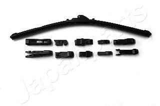 JAPANPARTS безкаркасна щітка 1 шт (1х630мм) (8 перехідників)