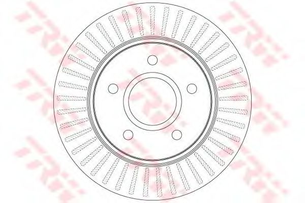 DF6253S  TRW - Гальмівний диск DELPHI арт. DF6253S