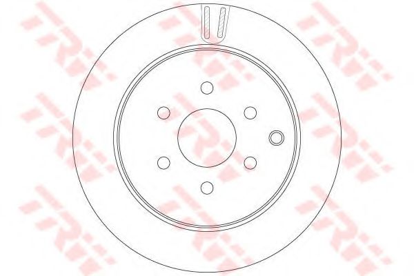 Гальмівний диск BOSCH арт. DF6289