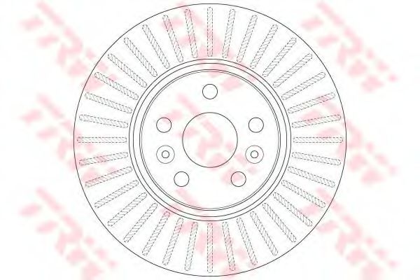 Гальмівний диск BOSCH арт. DF6449