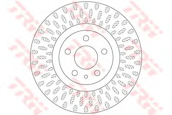 DF6522  TRW - Гальмівний диск BREMBO арт. DF6522