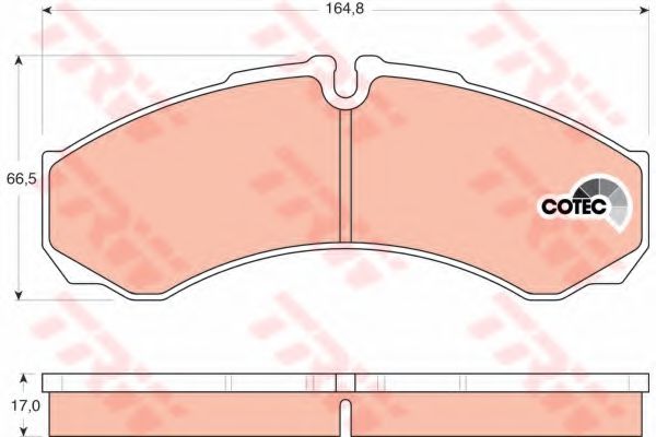 Гальмівні колодки MEYLE арт. GDB1534