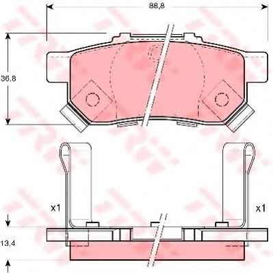 BREMBO арт. GDB3174