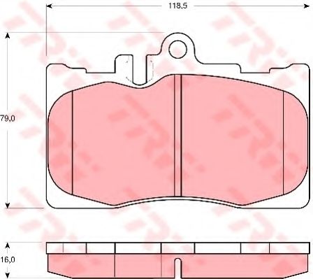 РљРѕРјРїР»РµРєС‚ РіР°Р»СЊРјС–РІРЅРёС… РєРѕР»РѕРґРѕРє Р· 4 С€С‚. РґРёСЃРєС–РІ ABS арт. GDB3322