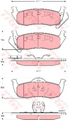 1 JAPANPARTS арт. GDB4137