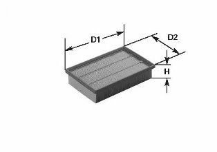 Фільтр повітряний Golf I/II/Passat B2/Audi 80/T2 MFILTER арт. MA448