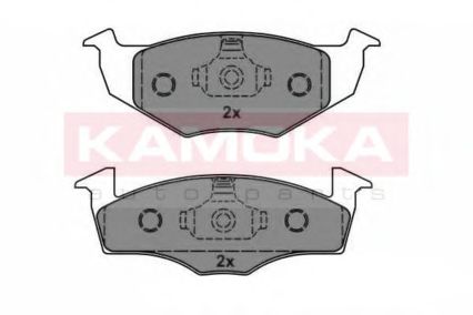 Гальмiвнi колодки дисковi SEAT CORDOBA 93-99/IBIZA 93-02/VW GOLF III 91-97/VENTO 92-98 TRW арт. JQ1012576