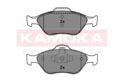 Гальмiвнi колодки дисковi FORD FIESTA IV/V 95-/FUSION 02-/MAZDA 121 96-/2 03- REMSA арт. JQ1012788