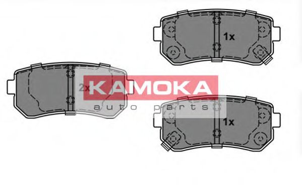 Гальмiвнi колодки дисковi HYUNDAI I20 08-/I30 07-/IX35 10-/KIA SPORTAGE 10- CIFAM арт. JQ101146