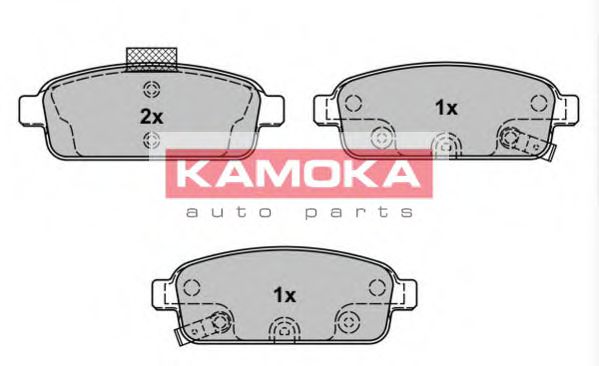 Гальмiвнi колодки дисковi CHEVROLET CRUZE 09-/OPEL ASTRA J 09- ATE арт. JQ101147