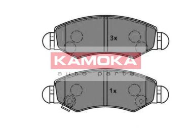 Гальмiвнi колодки дисковi OPEL AGILA 00-/SUZUKI WAGON R+ 00- JURID арт. JQ1012846