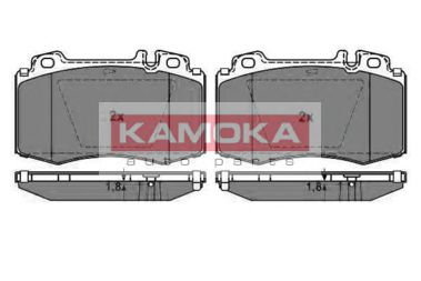 Гальмiвнi колодки дисковi MERCEDES KLASA C (W203/S203) 04-/KLASA S(W220) 98-05 FERODO арт. JQ1012852