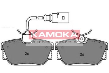 Гальмiвнi колодки дисковi FORD GALAXY 00-/SEAT ALHAMBRA 96-/VW SHARAN 97- FEBIBILSTEIN арт. JQ1012964