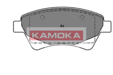 Гальмiвнi колодки дисковi RENAULT KANGOO 97-/MEGANE II 03-/SCENIC II 03- RIDER арт. JQ1013088