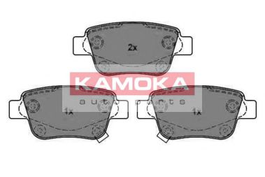 Гальмiвнi колодки дисковi TOYOTA AVENSIS(T25) 03- BLUEPRINT арт. JQ1013298