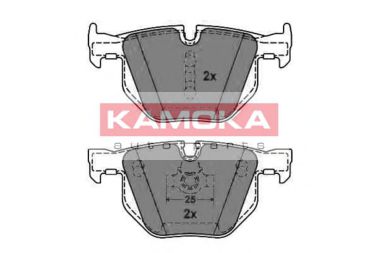 Гальмiвнi колодки дисковi BMW 5 (E60) 03-/5 TOURING (E61) 04-/6 (E63) 04-/7 01- TRW арт. JQ1013496