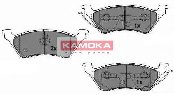 Гальмiвнi колодки дисковi CHRYSLER VOYAGER 00-/JEEP CHEROKEE 01- TEXTAR арт. JQ1012950