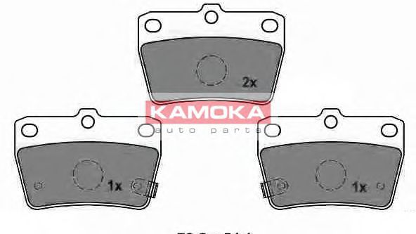 Гальмiвнi колодки дисковi TOYOTA RAV 4 II 01- BLUEPRINT арт. JQ1013062