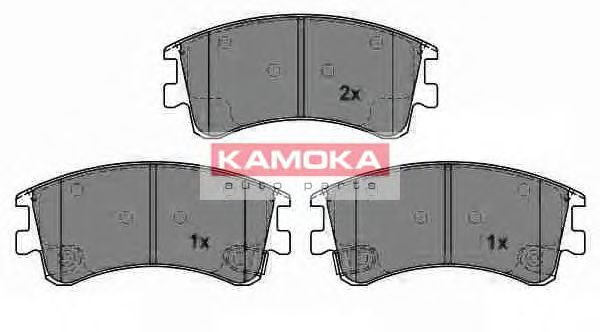 Гальмiвнi колодки дисковi MAZDA 6 02- TRW арт. JQ1013238