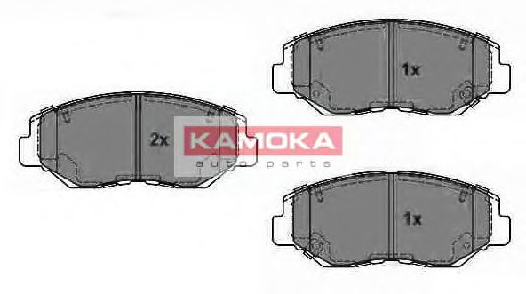 Гальмiвнi колодки дисковi HONDA CR-V II 02- BLUEPRINT арт. JQ1013316