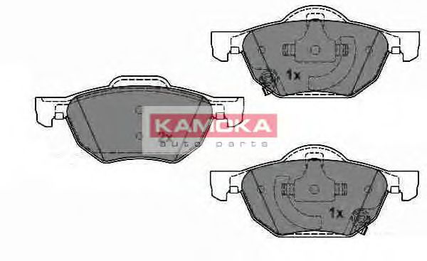 Гальмiвнi колодки дисковi HONDA ACCORD VII 03-08 BLUEPRINT арт. JQ1013408