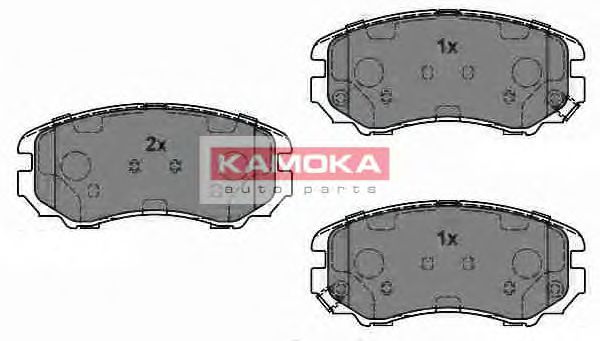 Гальмiвнi колодки дисковi HYUNDAI TUCSON 04-/KIA MAGENTIS 01-/SOUL 09-/SPORTAGE 04- BLUEPRINT арт. JQ1013466