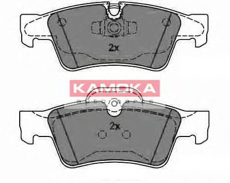 Гальмiвнi колодки дисковi MERCEDES KLASA M (W164) 05-/KLASA GL(X164) 06- DELPHI арт. JQ1013662