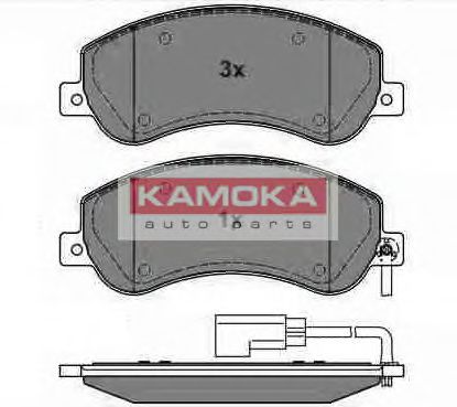 Гальмiвнi колодки дисковi FORD TRANSIT 06- (TYLNY NAPED) ROADHOUSE арт. JQ1013856