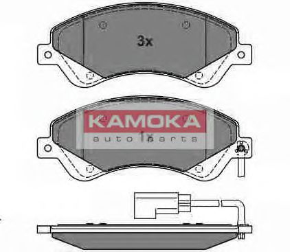 Гальмiвнi колодки дисковi FERODO арт. JQ1013858